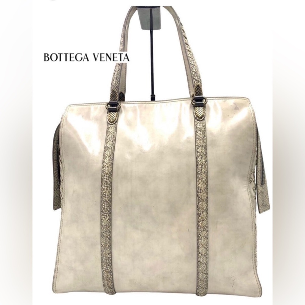 Bottega Veneta Cream Tote Bag